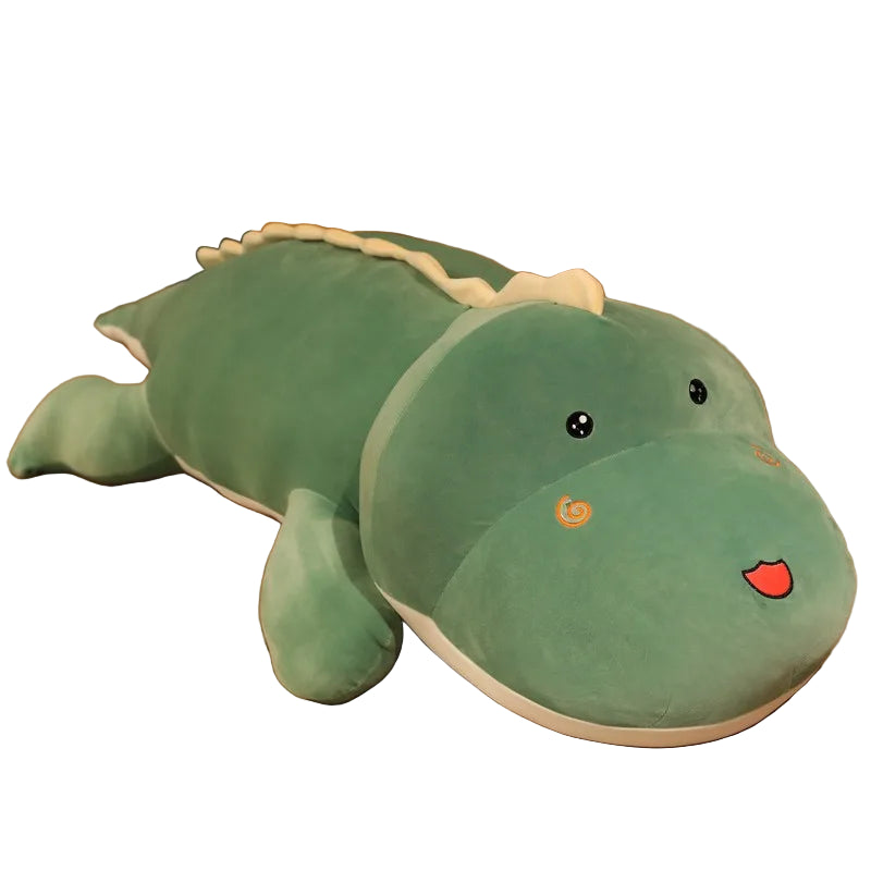 Aqua Dino - Long Snuggle Dino