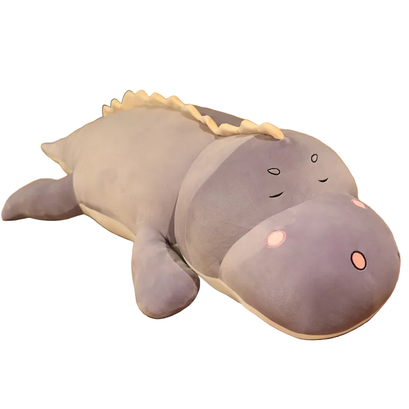 Aqua Dino - Long Snuggle Dino