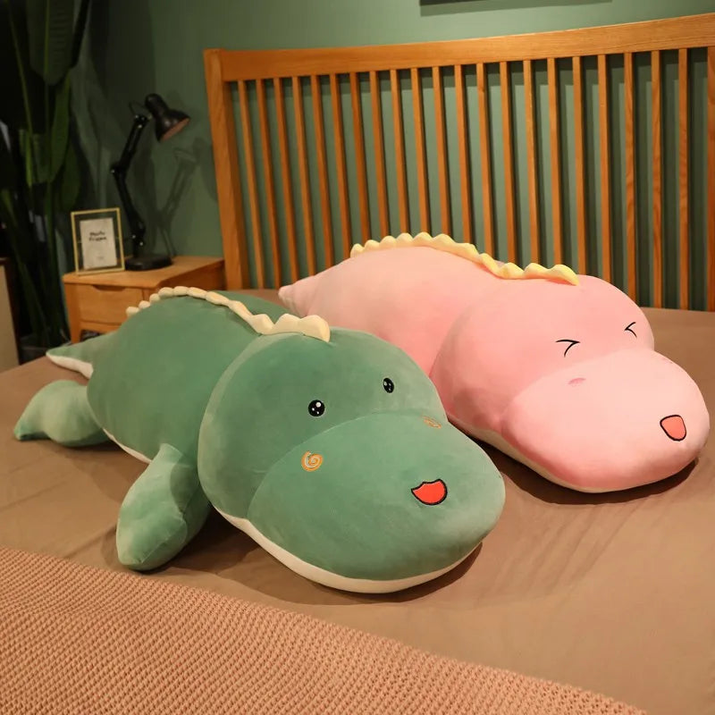 Aqua Dino - Long Snuggle Dino