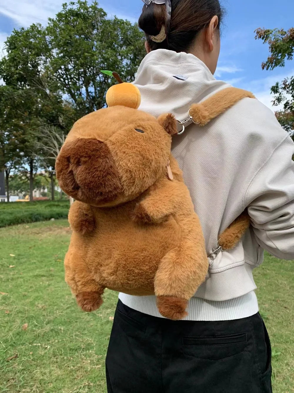 Choco Capybara Backpack