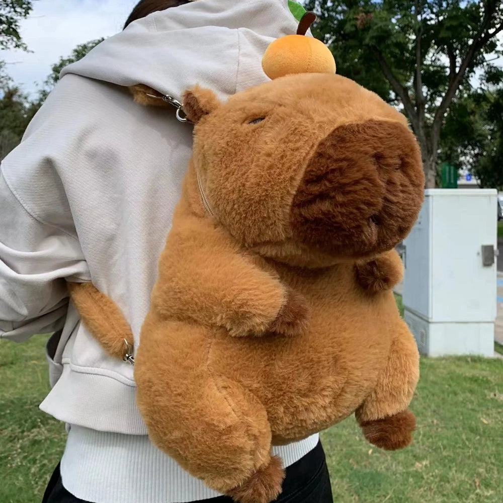 Choco Capybara Backpack