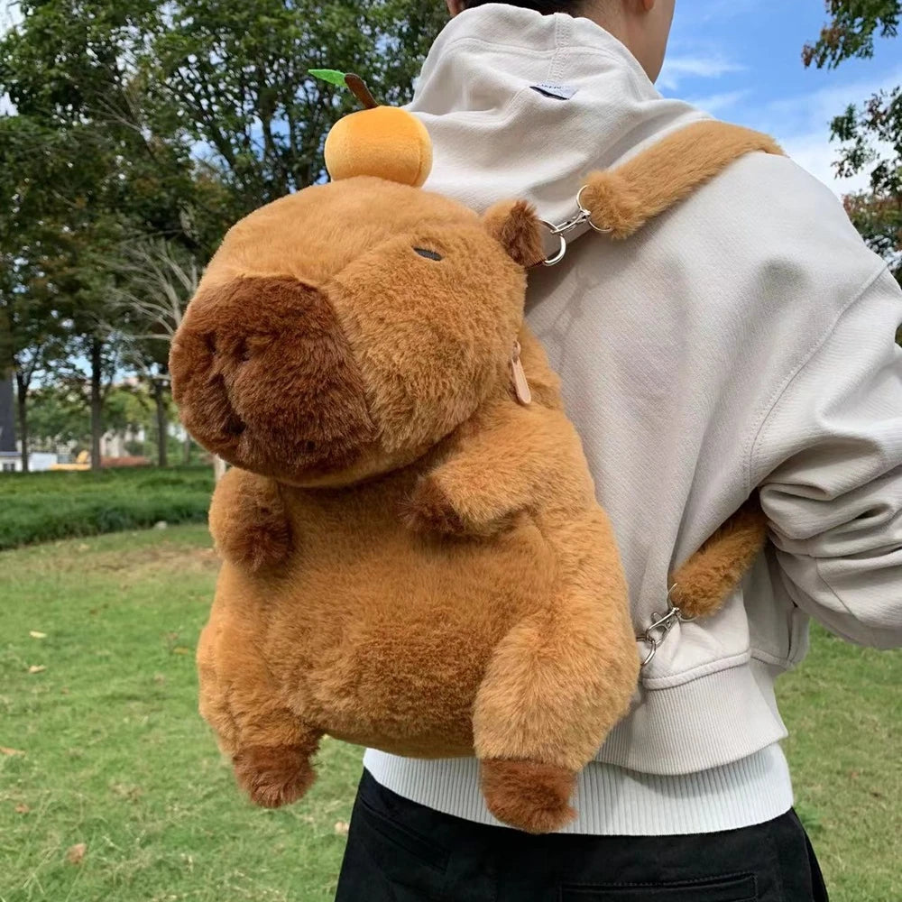 Choco Capybara Backpack