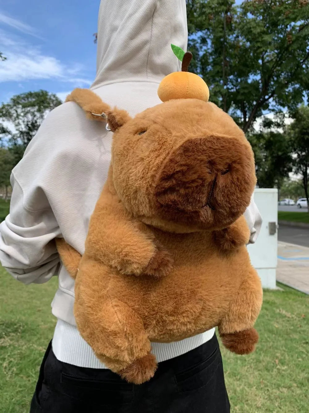 Choco Capybara Backpack
