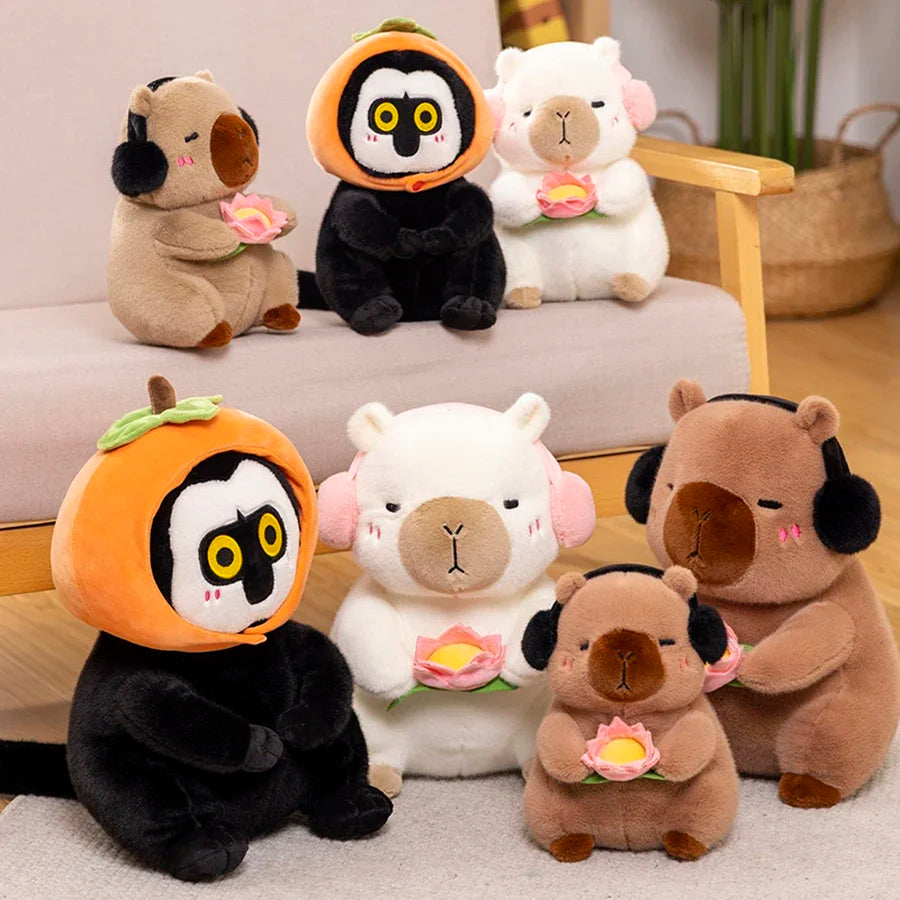 Kiki the Persimmon Monkey - PlushZoo