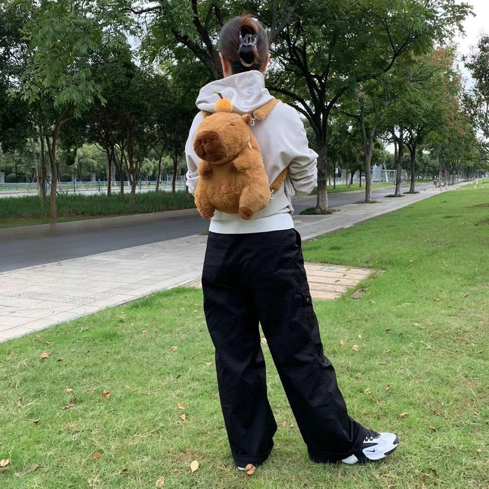 Choco Capybara Backpack