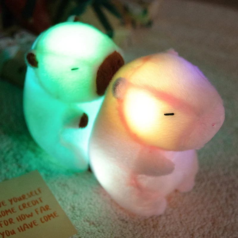 Light-up Capybara Trio (25cm)